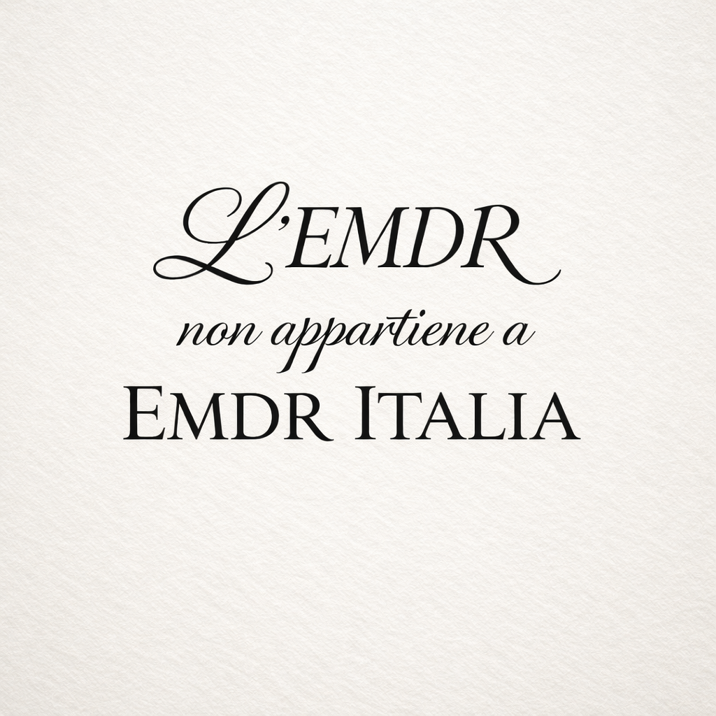 L’EMDR non appartiene a EMDR ITALIA